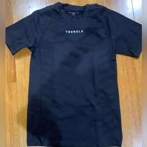 YoungLA Black Short Sleeve Tee